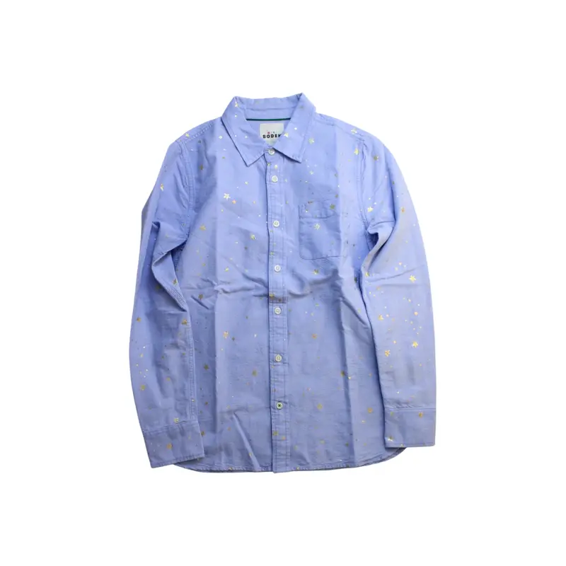 Boden Star Print Shirt 14Y