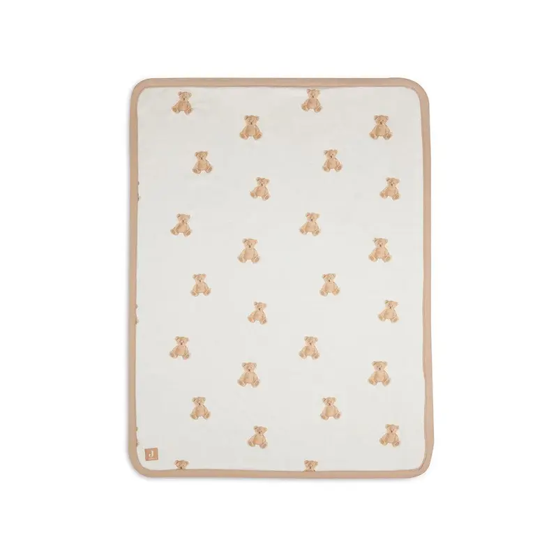 Jollein Jersey Blanket - Teddy Bear