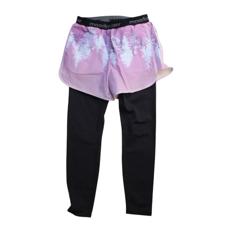 Moody Tiger Active Shorts With Built-In Leggings Size 8Y