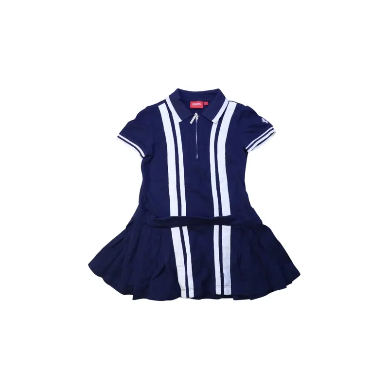 Ferrari Short Sleeve Stripe Dress 2T