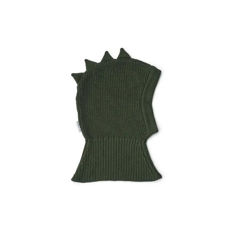 Liewood Hanibal Dino Balaclava Hat - Hunter Green
