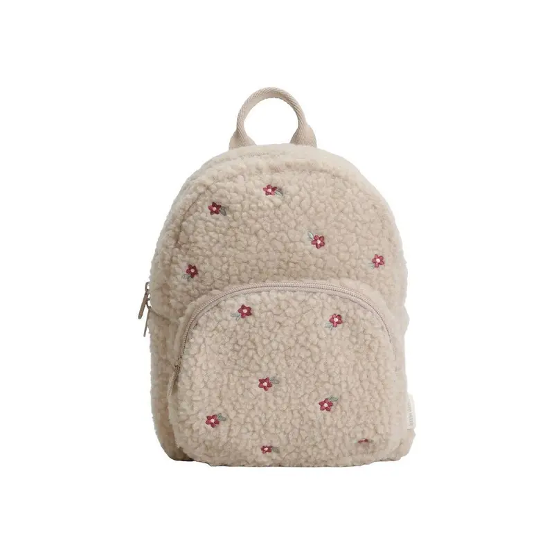 Little Dutch Teddy Backpack - Sand
