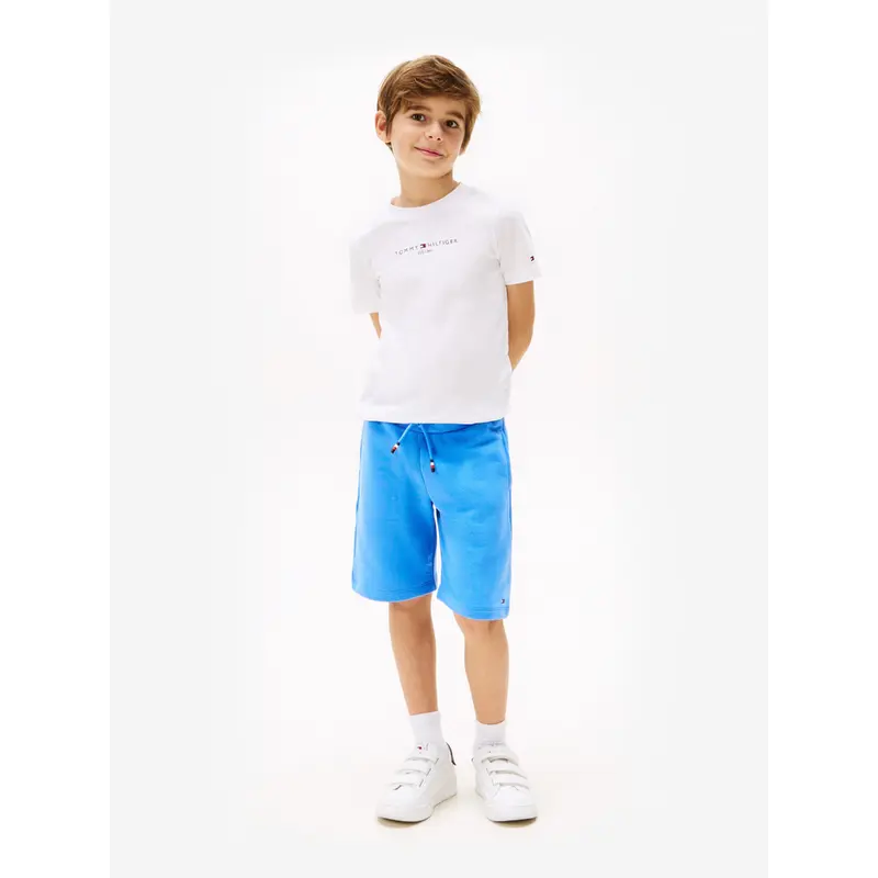 Tommy Hilfiger Boys Essential Short Set in White