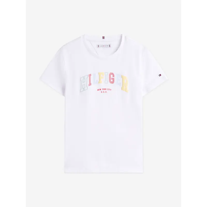Tommy Hilfiger Girls Varsity T-Shirt in White