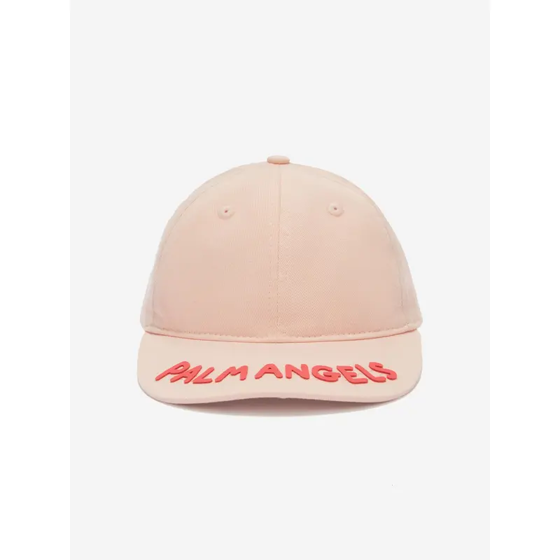 Palm Angels Girls Seasonal Logo Baseball Cap in Pink