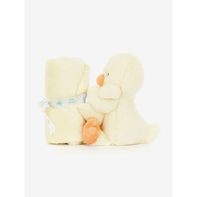 Jellycat Bashful Duckling Soother in Yellow (34cm)