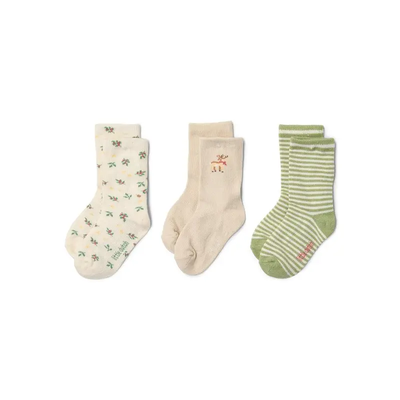 Little Dutch 3 Pack Socks - Little Christmas