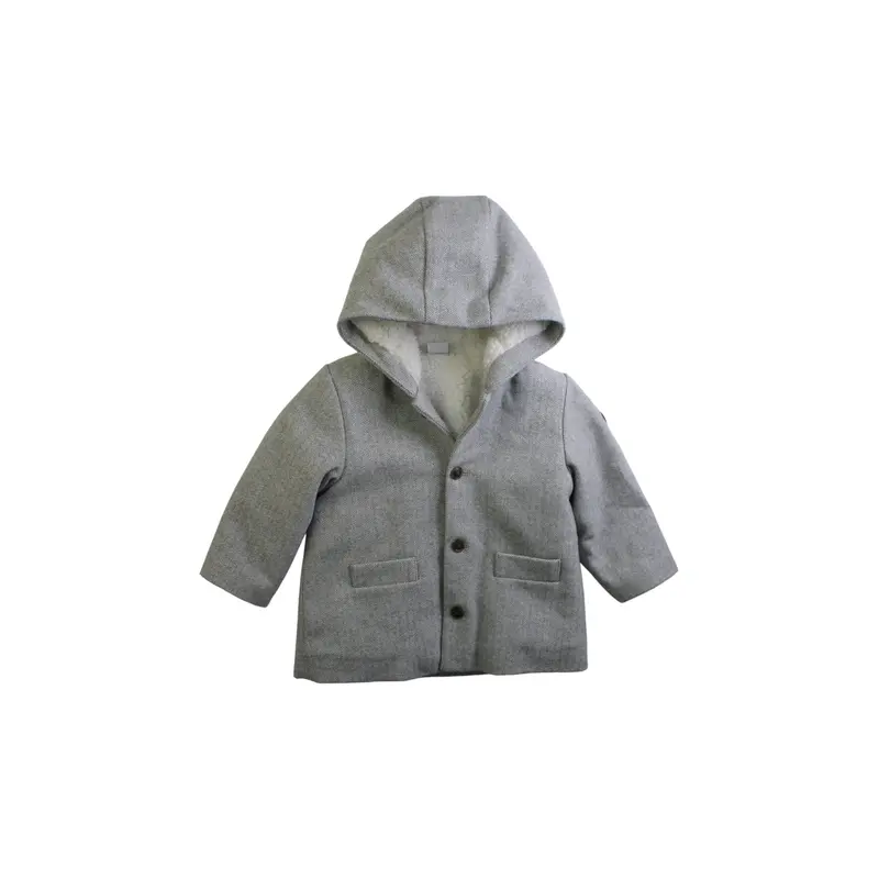 Petit Bateau Hooded Coat 12-18M