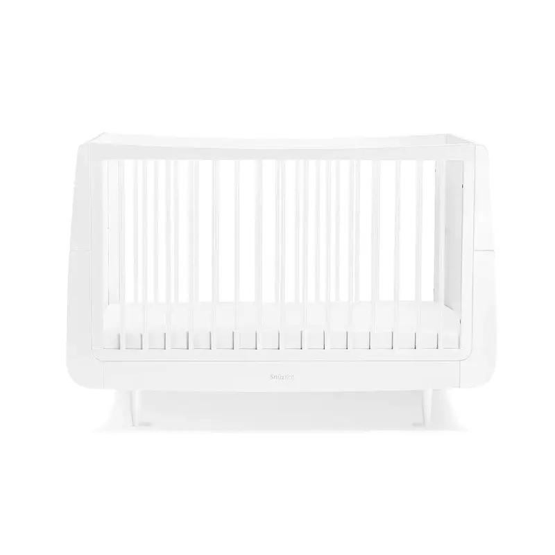 SnuzKot Skandi Cot Bed - White