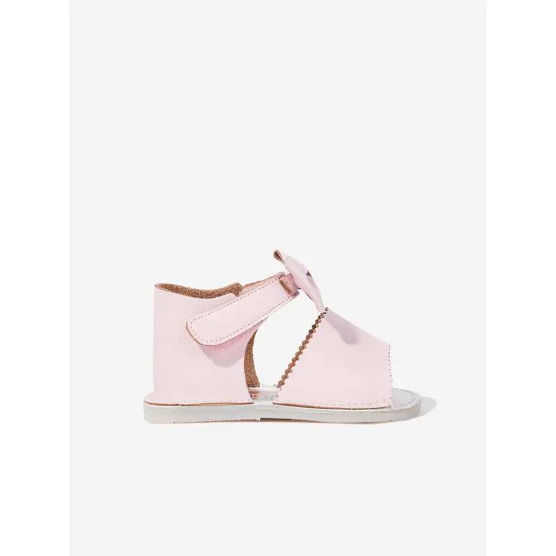 Andanines Baby Girls Bow Sandals in Pink