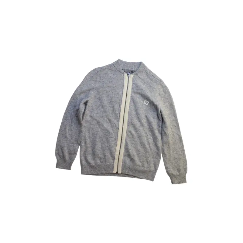 Bonpoint Cashmere Zippered Sweatshirt 6T