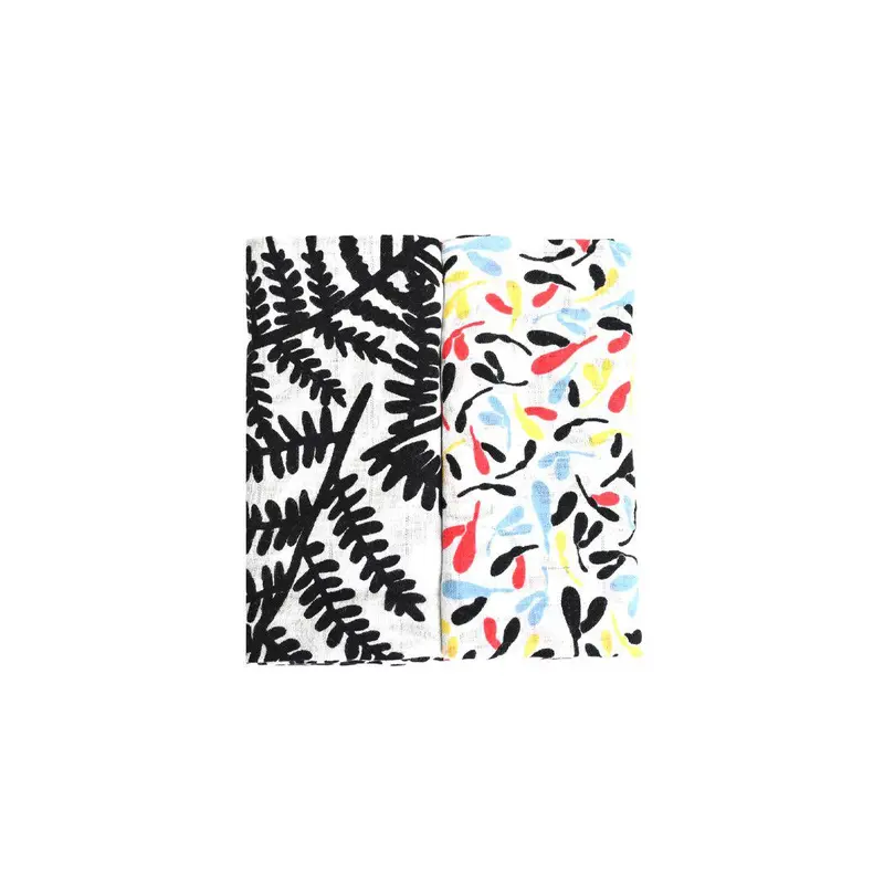 Etta Loves Muslins - Fern/Sycamore - 2 Pack