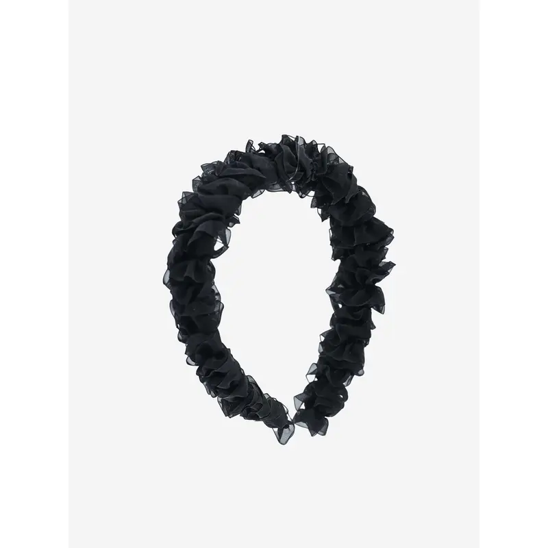Multicolored Tulle Ruffle Headband