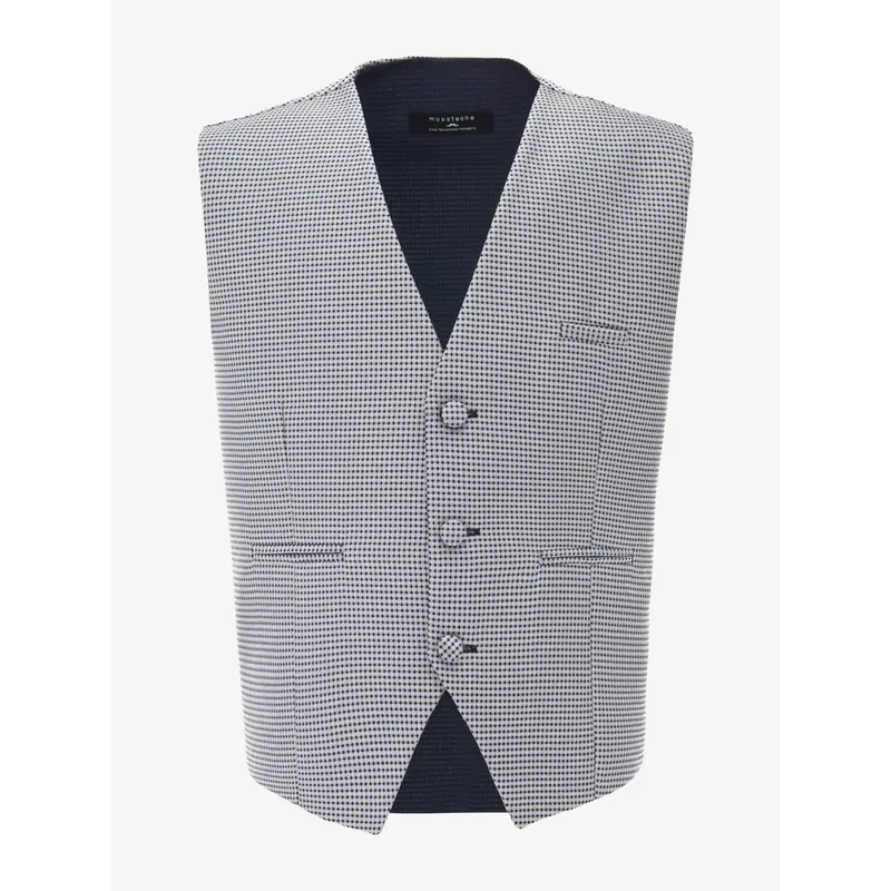 Gray Pin Vest and Bowtie