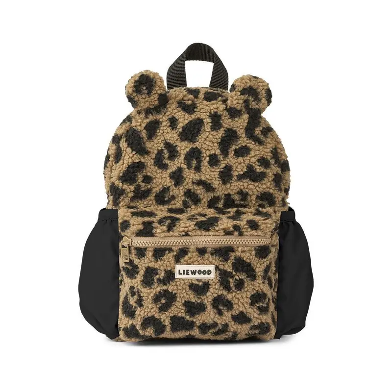Liewood Andreas Pile Bear Backpack  - Mega Leo / Oat Mix