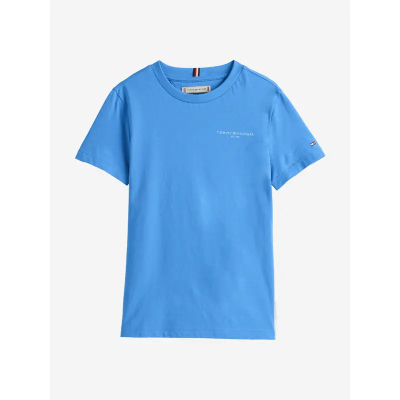 Tommy Hilfiger Kids Mini Corp Logo T-Shirt in Blue