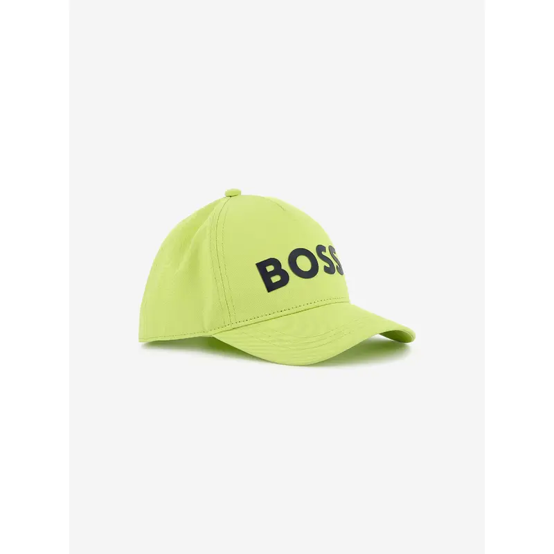 BOSS Boys Logo Cap in Green