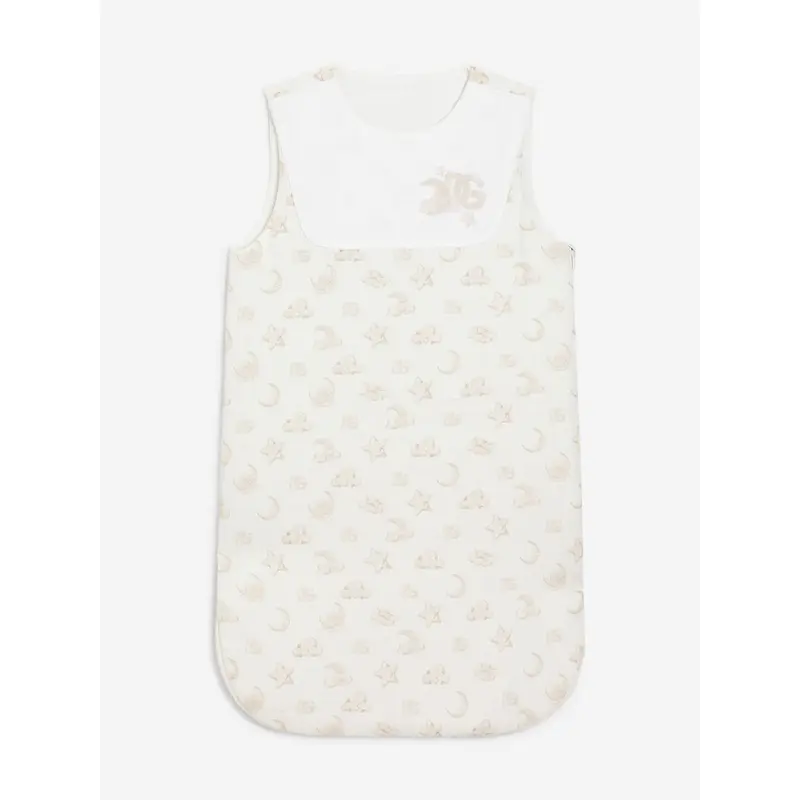 Dolce & Gabbana Baby Logo Sleeping Bag in Ivory