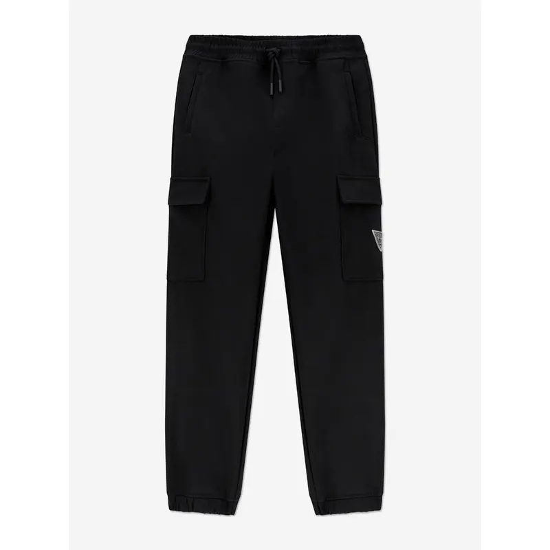 Guess Girls Soft Shell Pants in Black