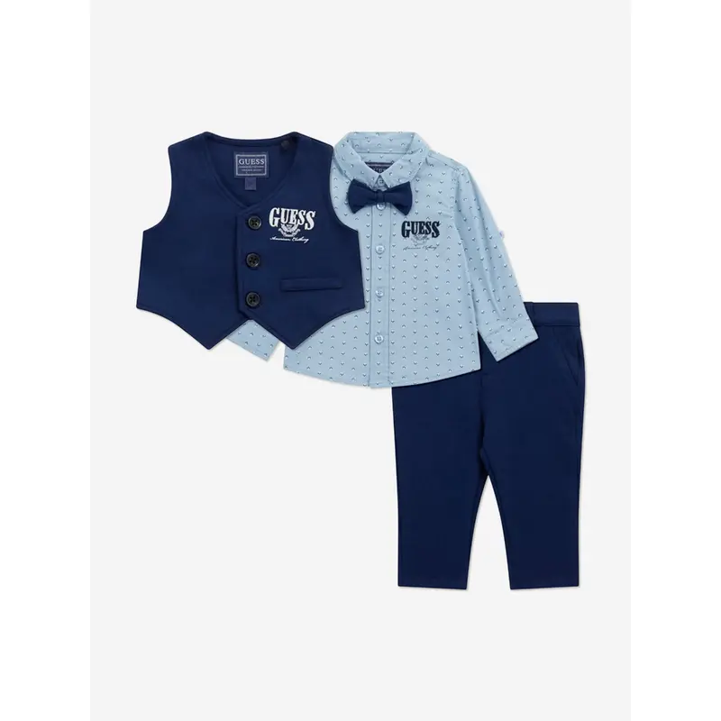 Guess Baby Boys Trouser Set in Navy