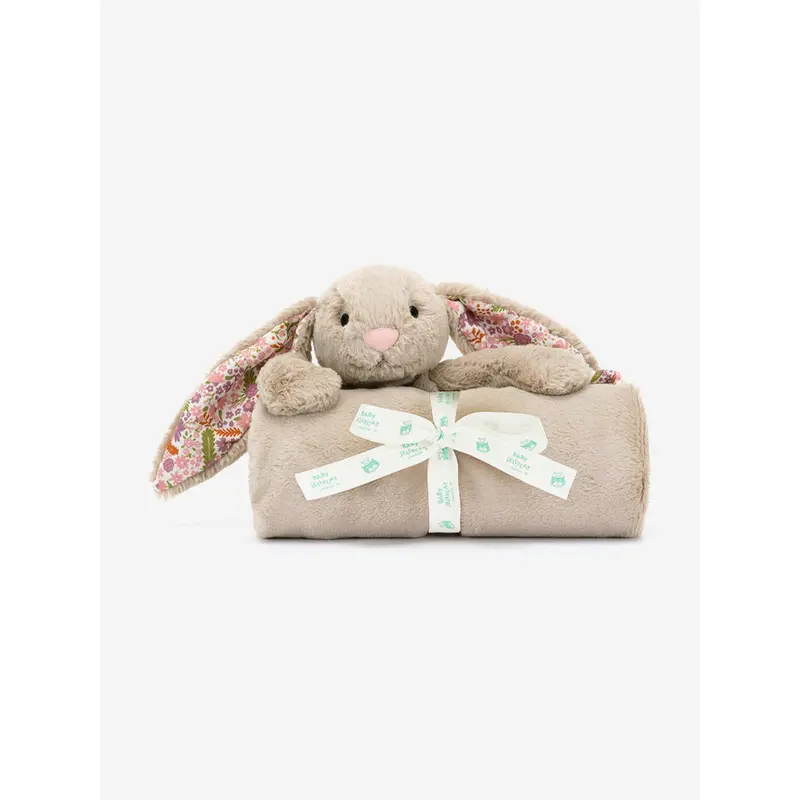 Jellycat Blossom Beige Bunny 'Petal' Soother in Beige (34cm)