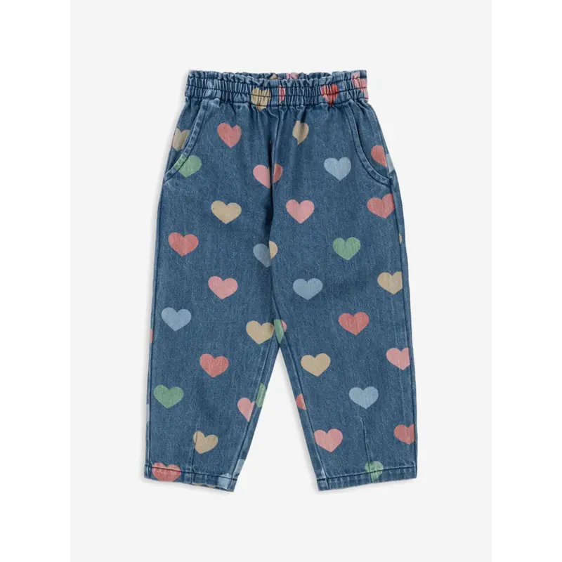 Konges Sljd Girls Magot Denim Pants in Blue