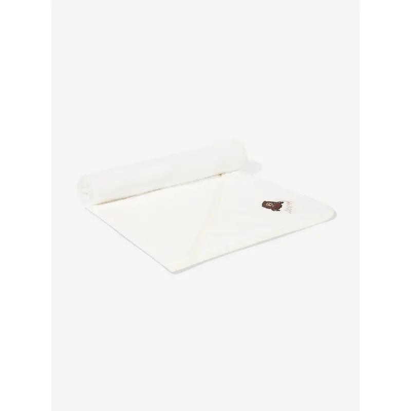 Guess Baby Bear Hooded Towel in Ivory (70cm)