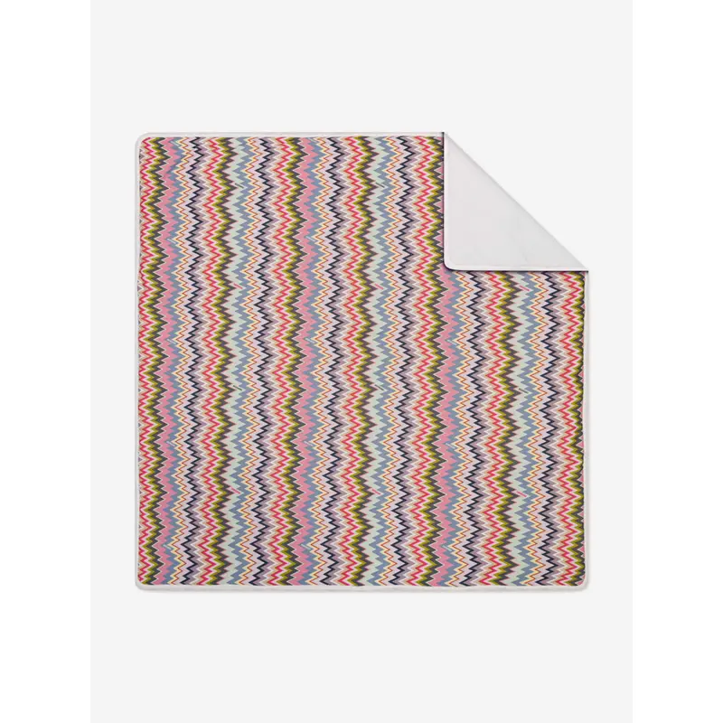 Missoni Baby Girls Zigzag Blanket in Multicolour (75cm)